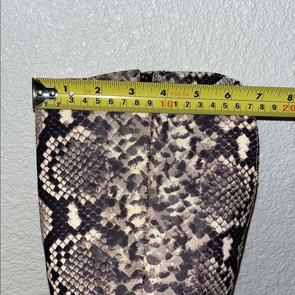 Gianni Bini Gray and Cream Over the Knee Boots - Picture 6 of 15